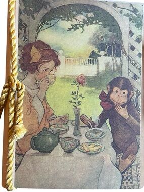 Terra Traditions Vintage Tea Party Illustration Baby/Girl Photo Album